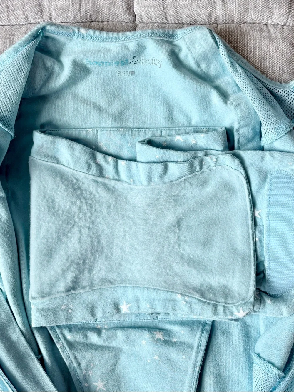 Happiest Baby Swaddle, small 5-12lb, blue stars